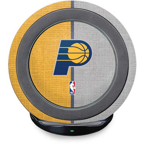 NBA Indiana Pacers Canvas Fast Charge Wireless Charging Stand Skin