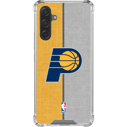 NBA Indiana Pacers Canvas Galaxy A17 Clear Case