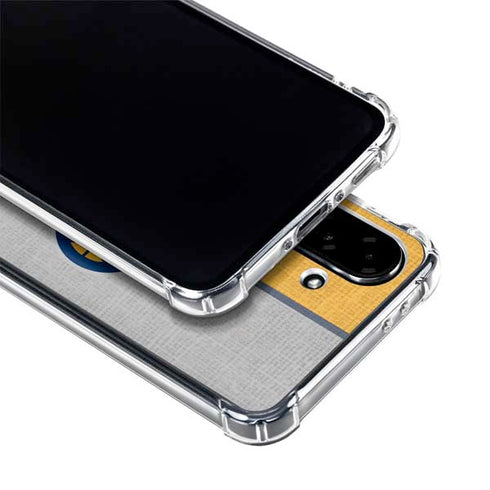 NBA Indiana Pacers Canvas Galaxy A36 5G Clear Case