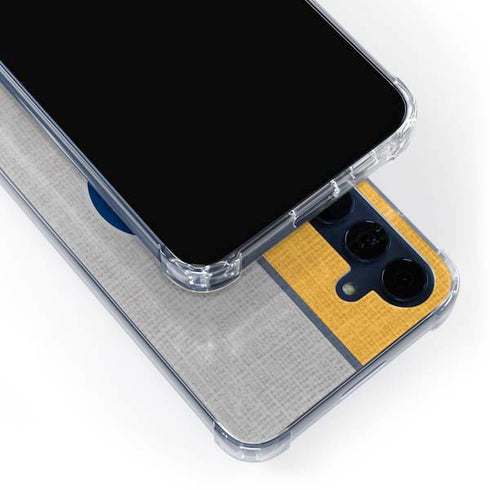 NBA Indiana Pacers Canvas Galaxy A55 5G Clear Case