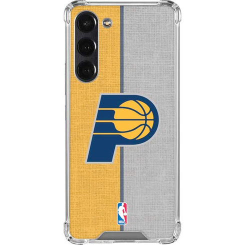 NBA Indiana Pacers Canvas Galaxy S24 FE Clear Case