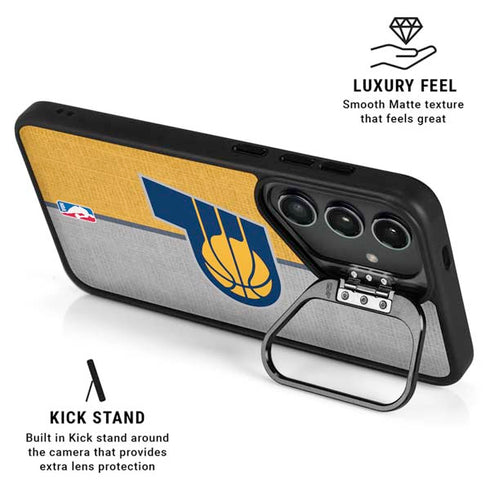 NBA Indiana Pacers Canvas Galaxy S24 Plus Kickstand Case