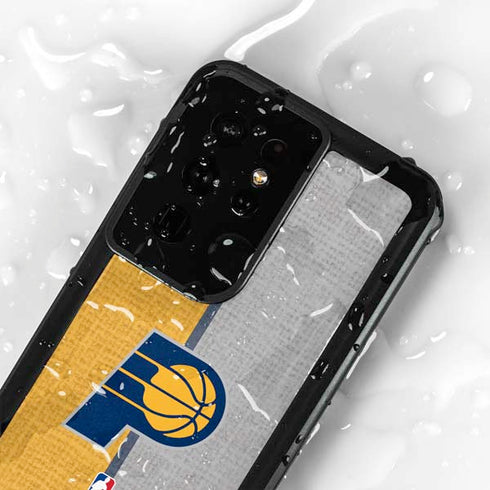 NBA Indiana Pacers Canvas Galaxy S24 Ultra Waterproof Case