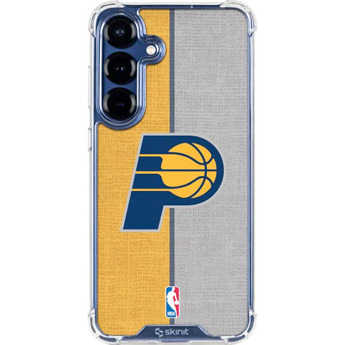 NBA Indiana Pacers Canvas Galaxy S25 Clear Case