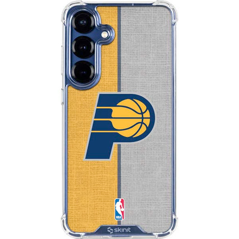 NBA Indiana Pacers Canvas Galaxy S25 Plus Clear Case