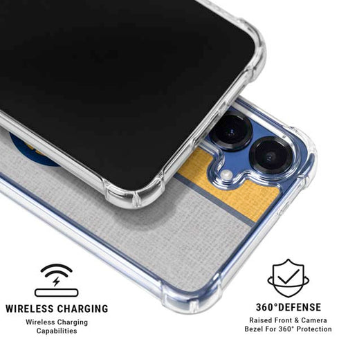 NBA Indiana Pacers Canvas Galaxy S25 Plus Clear Case