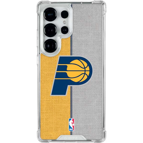 NBA Indiana Pacers Canvas Galaxy S25 Ultra Clear Case