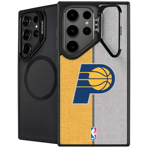 NBA Indiana Pacers Canvas Galaxy S26 Ultra Kickstand Case