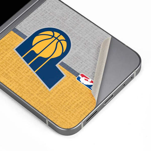 NBA Indiana Pacers Canvas Galaxy Z Flip6 Skin