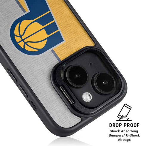 NBA Indiana Pacers Canvas iPhone 14 Plus Kickstand Case