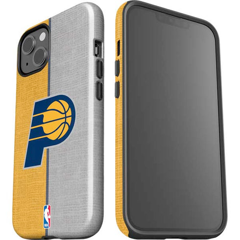 NBA Indiana Pacers Canvas iPhone 15 Impact Case