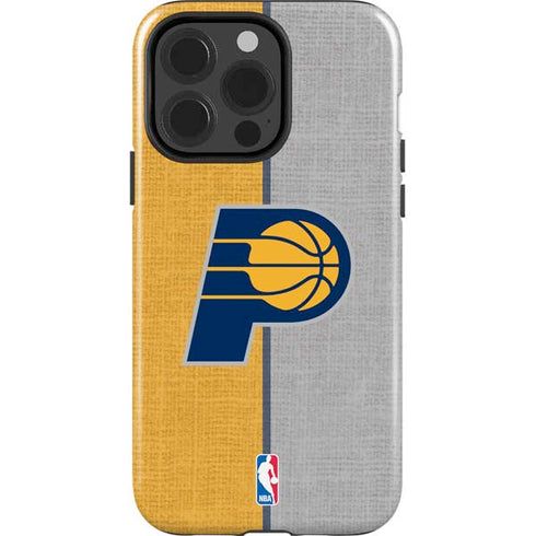 NBA Indiana Pacers Canvas iPhone 15 Pro Impact Case