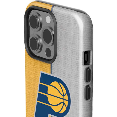 NBA Indiana Pacers Canvas iPhone 15 Pro Impact Case