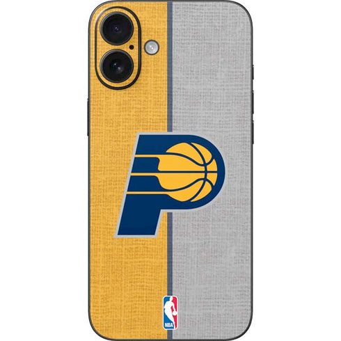 NBA Indiana Pacers Canvas iPhone 16 Plus Skin