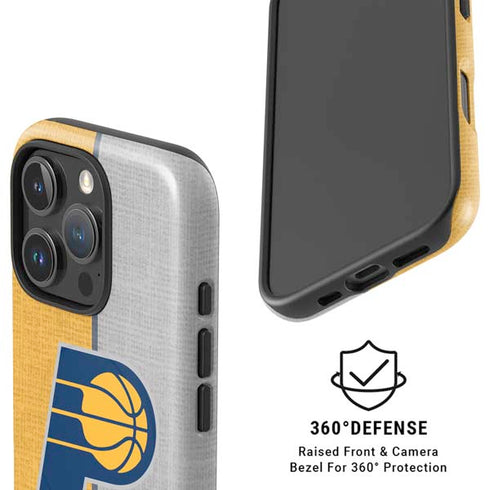 NBA Indiana Pacers Canvas iPhone 16 Pro Max Magsafe Impact Case