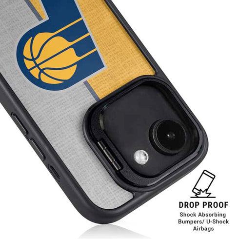 NBA Indiana Pacers Canvas iPhone 16e Kickstand Case