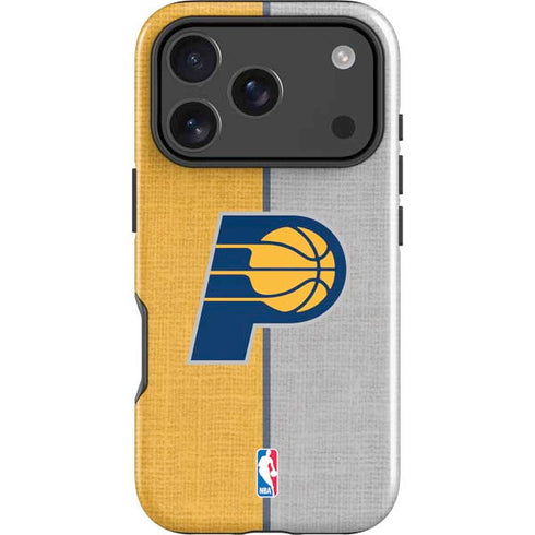 NBA Indiana Pacers Canvas iPhone 18 Pro Impact Case