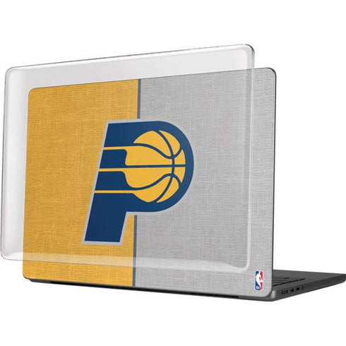 NBA Indiana Pacers Canvas MacBook Pro 14in (2021-24) Case plus Skin