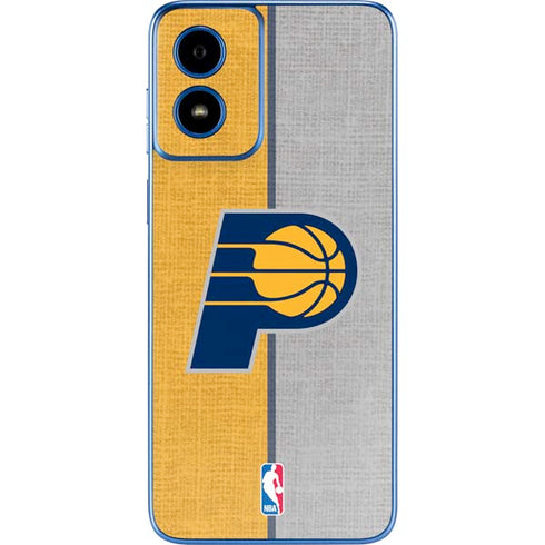 NBA Indiana Pacers Canvas Moto G Play 4G (2024) Skin