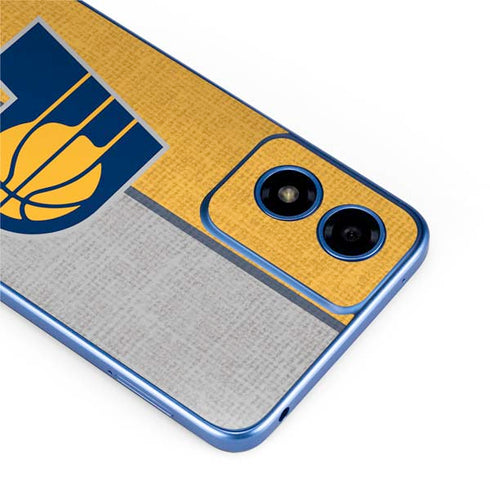 NBA Indiana Pacers Canvas Moto G Play 4G (2024) Skin