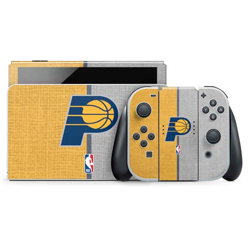 NBA Indiana Pacers Canvas Nintendo Skins