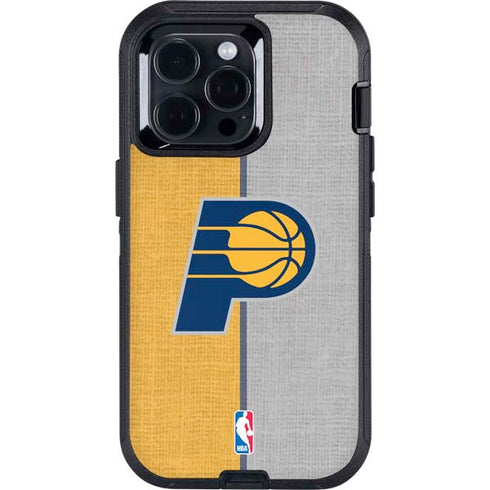 NBA Indiana Pacers Canvas Otterbox Defender iPhone Skin