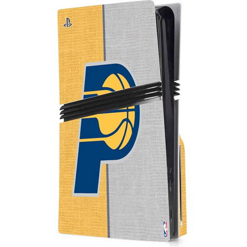 NBA Indiana Pacers Canvas PS5 Pro Disk Console Skin