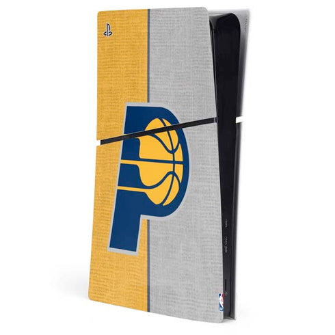 NBA Indiana Pacers Canvas PS5 Slim Digital Edition Console Skin