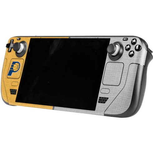 NBA Indiana Pacers Canvas Steam Deck Handheld Gaming Computer OLED Skin