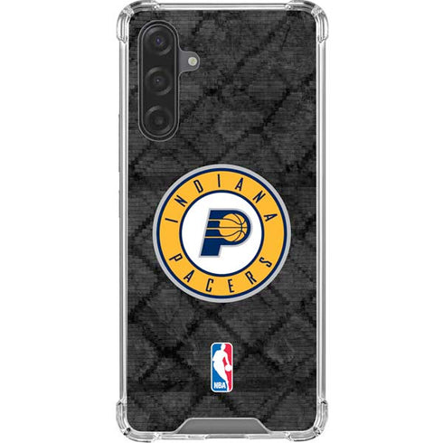 NBA Indiana Pacers Dark Rust Galaxy A17 Clear Case