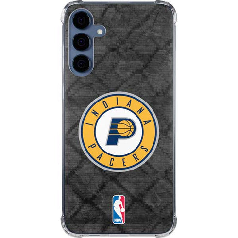 NBA Indiana Pacers Dark Rust Galaxy A55 5G Clear Case