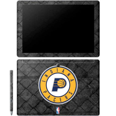 NBA Indiana Pacers Dark Rust Galaxy Book 12in Skin