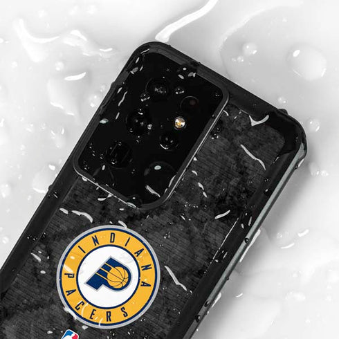 NBA Indiana Pacers Dark Rust Galaxy S24 Ultra Waterproof Case