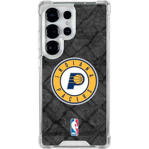 NBA Indiana Pacers Dark Rust Galaxy S25 Ultra Clear Case