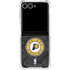 NBA Indiana Pacers Dark Rust Galaxy Z Flip7 Clear Case