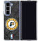 NBA Indiana Pacers Dark Rust Galaxy Z Fold5 5G Clear Case