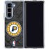 NBA Indiana Pacers Dark Rust Galaxy Z Fold5 5G Clear Case