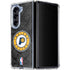 NBA Indiana Pacers Dark Rust Galaxy Z Fold5 5G Clear Case
