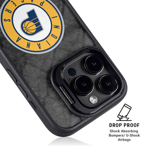 NBA Indiana Pacers Dark Rust iPhone 14 Pro Max Kickstand Case