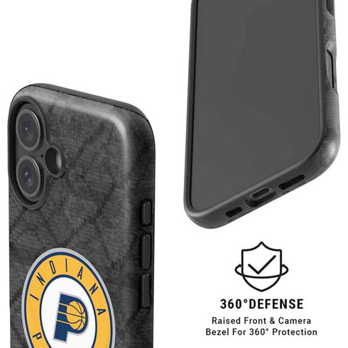 NBA Indiana Pacers Dark Rust iPhone 16 Magsafe Impact Case