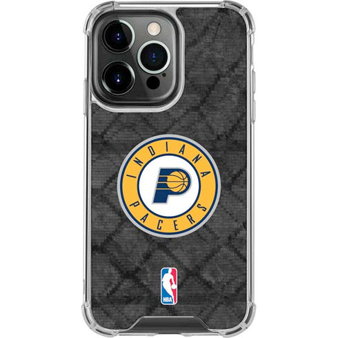 NBA Indiana Pacers Dark Rust iPhone 16 Pro Max Clear Case