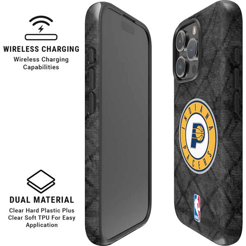 NBA Indiana Pacers Dark Rust iPhone 16 Pro Max Magsafe Impact Case