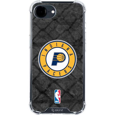 NBA Indiana Pacers Dark Rust iPhone 16e Clear Case