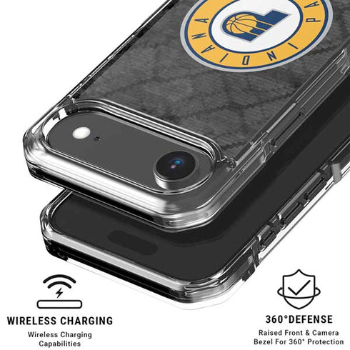 NBA Indiana Pacers Dark Rust iPhone 17 Air Clear Case
