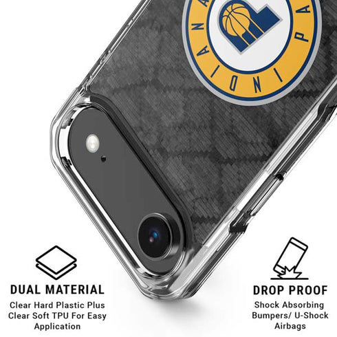 NBA Indiana Pacers Dark Rust iPhone 17 Air Clear Case
