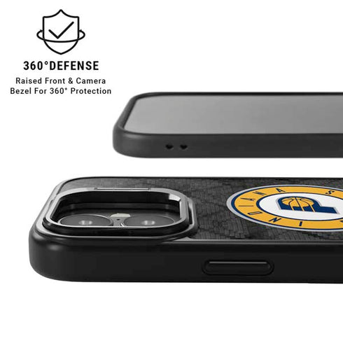 NBA Indiana Pacers Dark Rust iPhone 17 Kickstand Case