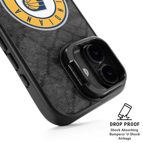 NBA Indiana Pacers Dark Rust iPhone 17 Kickstand Case