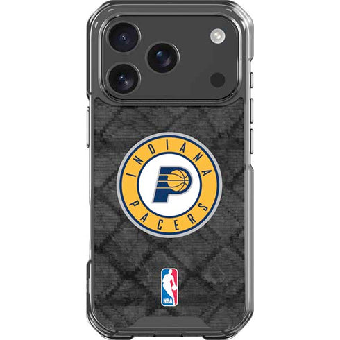 NBA Indiana Pacers Dark Rust iPhone 17 Pro Clear Case