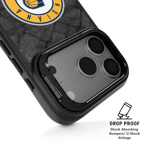 NBA Indiana Pacers Dark Rust iPhone 17 Pro Kickstand Case