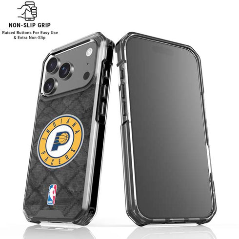 NBA Indiana Pacers Dark Rust iPhone 17 Pro Max Clear Case